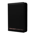Black Standard Card 9 Pocket Zip Binder